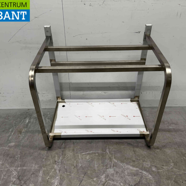 Stainless steel Wall Rack Wall Shelf 68 x 50 x 70 cm Catering