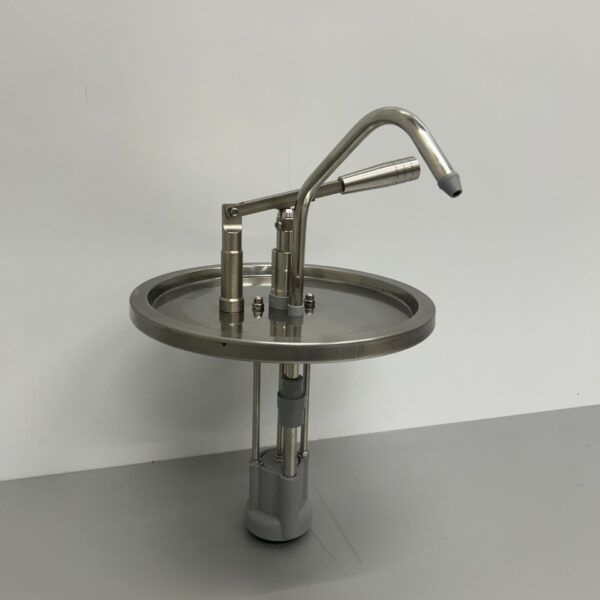 HCB stainless steel Bucket dispenser Sauce pump with siphon control 10 liters Catering