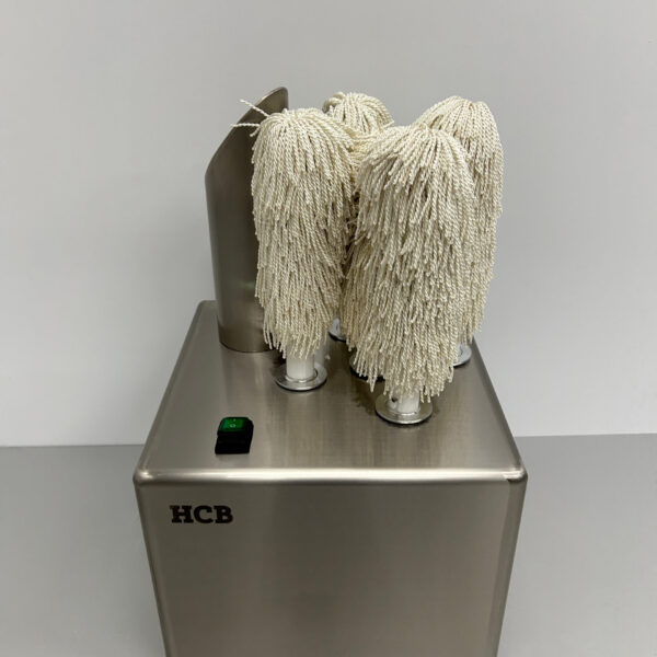 HCB stainless steel Glass Polishing Machine Polishing machine 300 glasses per hour 230V Catering