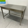 Stainless Steel Work Table Basic-line 120 x 70 x 85 cm Catering - Image 2