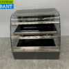 Stainless steel Ideal Ake Infrared Heat Display Case Heat Display Case 80 cm 230V Catering