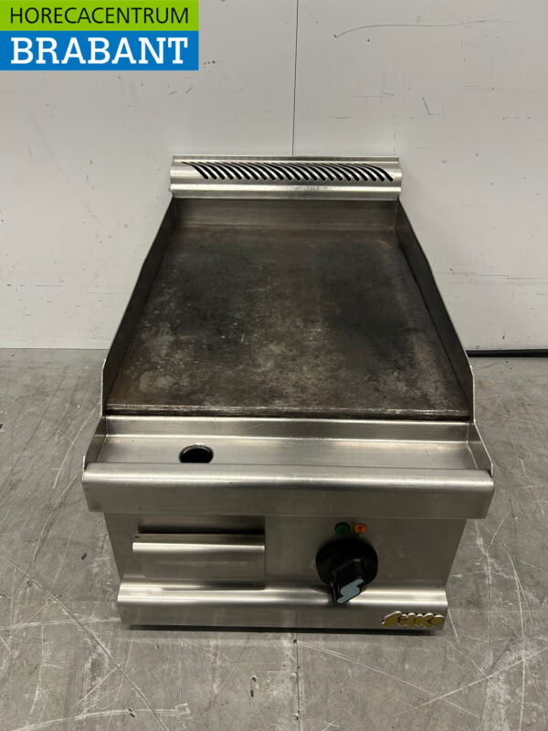 Stainless steel Silko griddle grill griddle 40 cm 400V Horeca