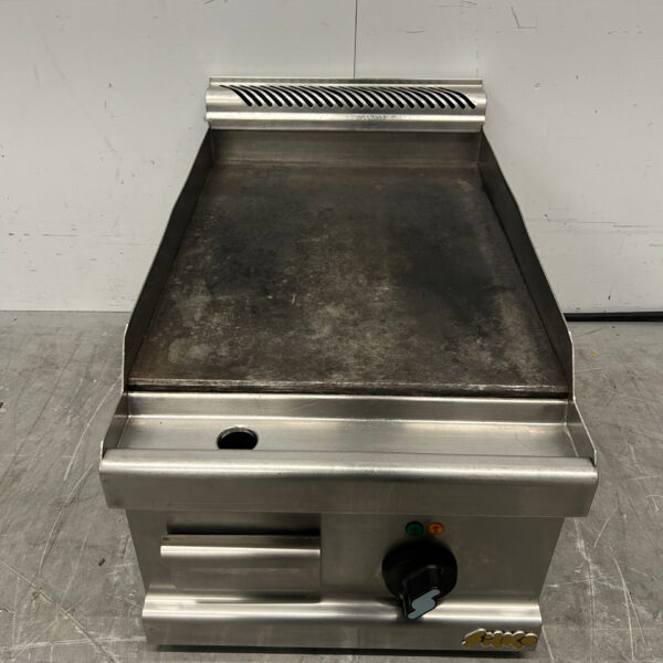 Stainless steel Silko griddle grill griddle 40 cm 400V Horeca