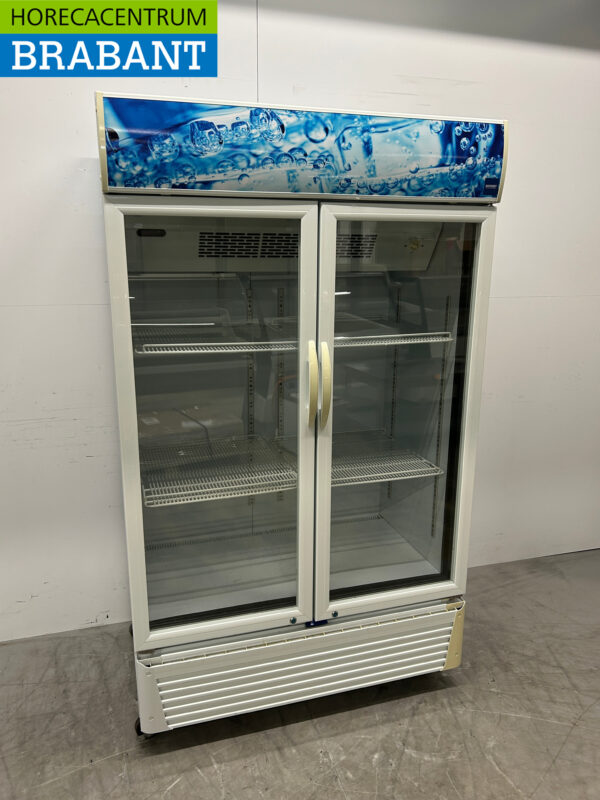 Maxxfrost Double Door Glass Door Refrigerator Beverage Refrigerator Glass Door 600 liters 230V Catering