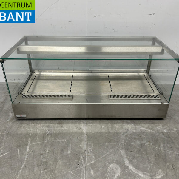 Stainless steel Ubert Hot Display Case Hot Display Case 106 cm 230V Catering