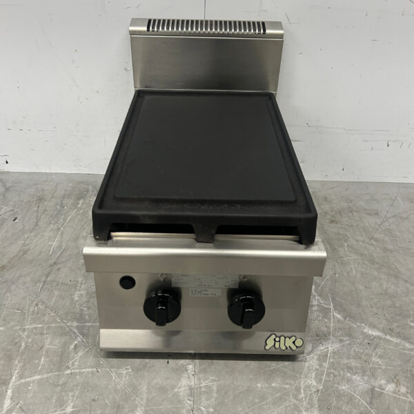 Stainless steel Silko griddle griddle grill 40 cm GAS/230V Horeca