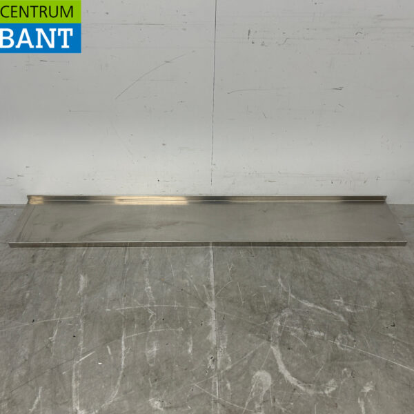 Stainless steel Wall Shelf 180 x 30 cm Horeca