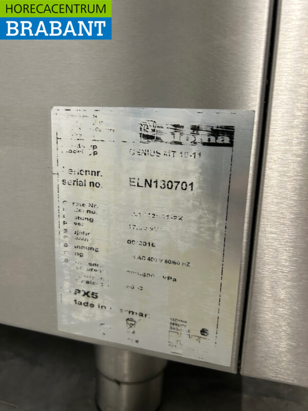 Stainless steel Eloma Genius MT 10-11 combi steamer steamer oven 380V Horeca - Image 12