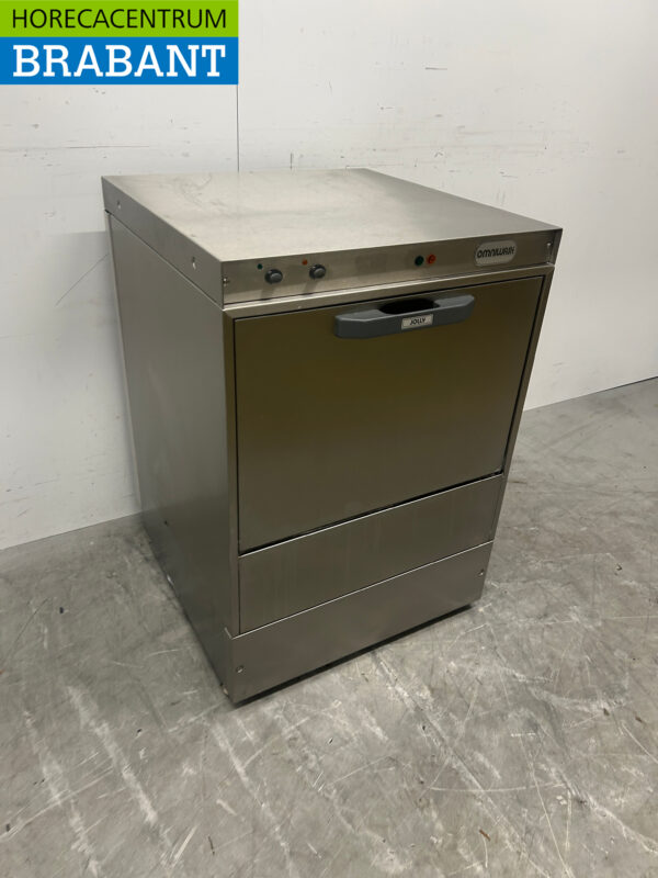 Stainless steel Omniwash Jolly 50T Dishwasher Dishwasher Front Loader 400V Horeca - Image 3