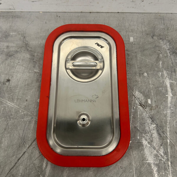 Stainless steel Rubber Gastronorm Lid 1/4 GN Catering