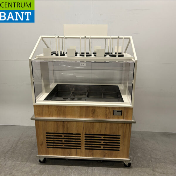 Mobile Refrigerated Display Case Refrigerated Buffet Buffet Refrigerated 230V Catering