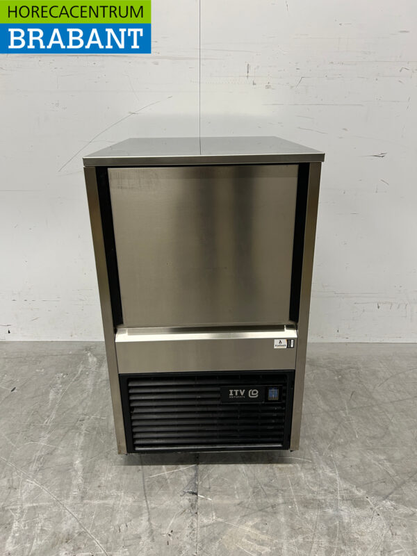 Stainless steel ITV Quasar ice cube machine ice cube machine 24 kg p/d 230V Horeca