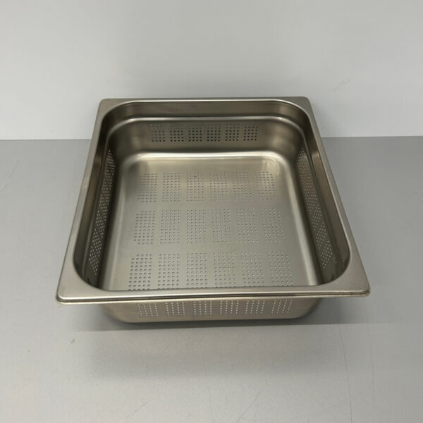 Stainless steel Perforated Gastronorm Tray GN Tray 2/3 GN Depth 100 mm Catering