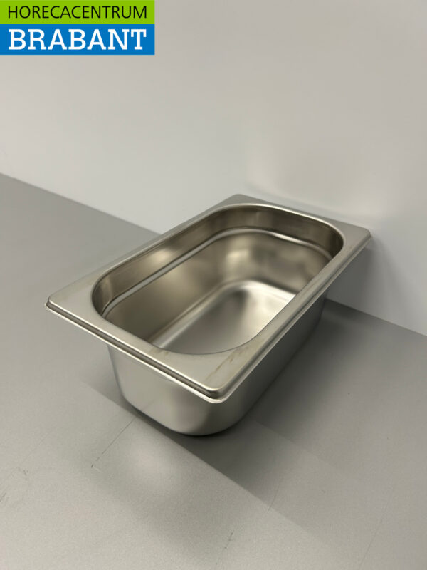 Stainless steel Gastronorm Tray GN Tray 1/4 GN Depth 100 mm Catering - Image 3