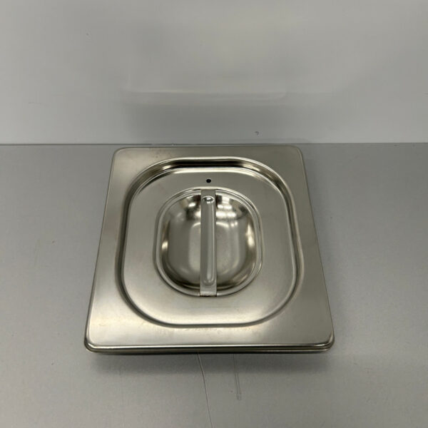 Stainless steel Gastronorm Lid GN Lid 1/6 GN With silicone sealing edge Catering