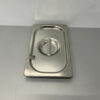 Stainless steel Gastronorm Lid GN Lid 1/4 GN with Spoon Recess Catering