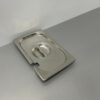Stainless steel Gastronorm Lid GN Lid 1/4 GN with Spoon Recess Catering - Image 2