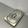 Stainless steel Gastronorm Lid GN Lid 1/4 GN with Spoon Recess Catering - Image 3