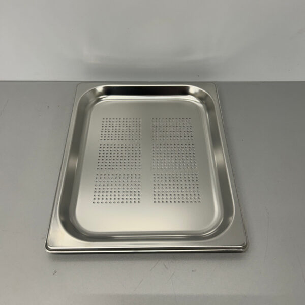 Stainless steel Perforated Gastronorm Tray GN Tray 1/2 GN Depth 20 mm Catering
