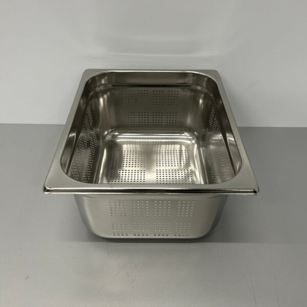Stainless steel Perforated Gastronorm Tray GN Tray 1/2 GN Depth 150 mm Catering