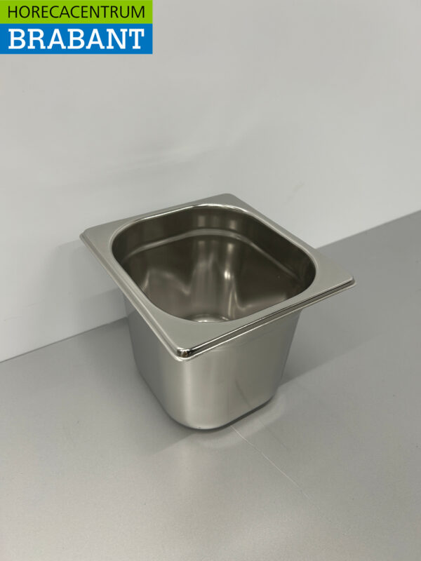 Stainless steel Gastronorm Tray GN Tray 1/6 GN Depth 150 mm Catering - Image 2