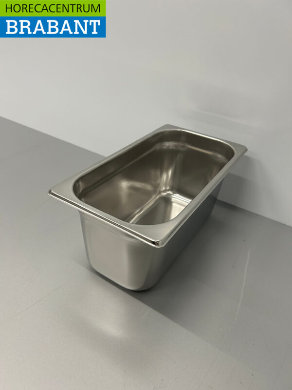 Stainless steel Gastronorm Tray GN Tray 1/3 GN Depth 150 mm Catering - Image 2