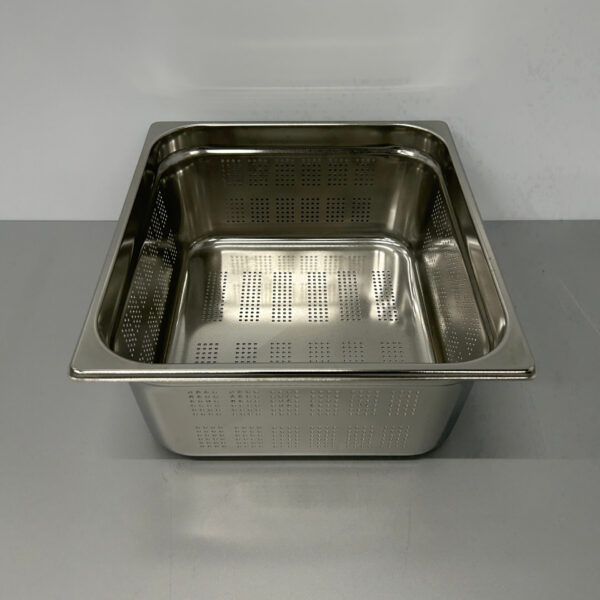 Stainless steel Perforated Gastronorm Tray GN Tray 2/3 GN Depth 150 mm Catering
