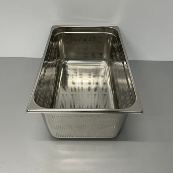 Stainless steel Perforated Gastronorm Tray GN Tray 1/1 GN Depth 200 mm Catering