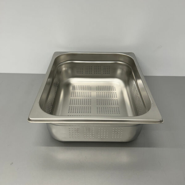 Stainless steel Perforated Gastronorm Tray GN Tray 1/2 GN Depth 100 mm Catering
