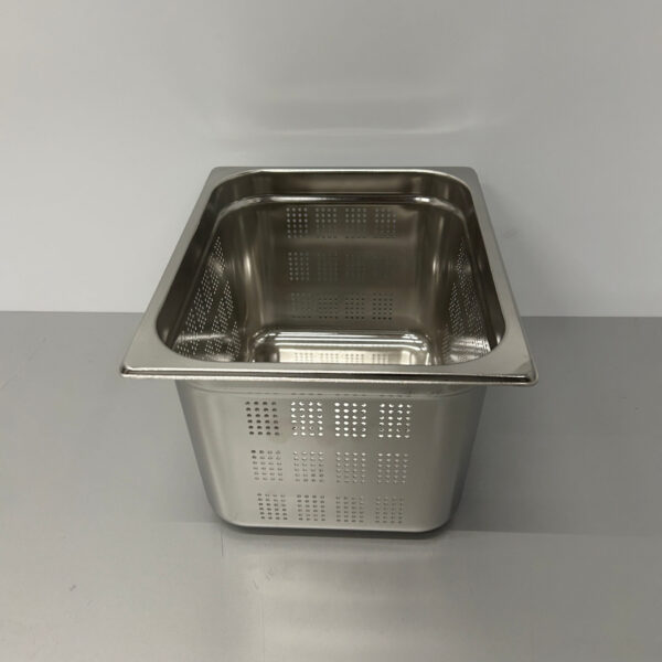 Stainless steel Perforated Gastronorm Tray GN Tray 1/2 GN Depth 200 mm Catering