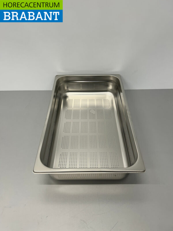 Stainless steel Perforated Gastronorm Tray GN Tray 1/1 GN Depth 100 mm Catering