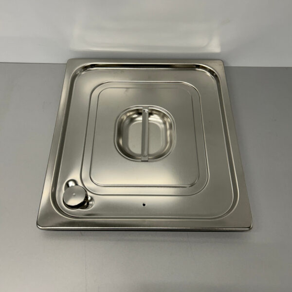 Stainless steel Gastronorm Lid GN Lid 2/3 GN With silicone sealing edge Catering