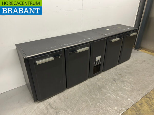 Gamko Backbar Bar Cooler 4 doors 262 cm Catering - Image 2