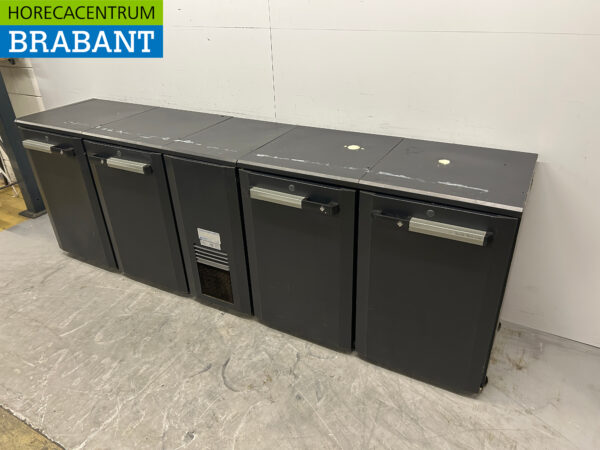 Gamko Backbar Bar Cooler 4 doors 262 cm Catering - Image 3