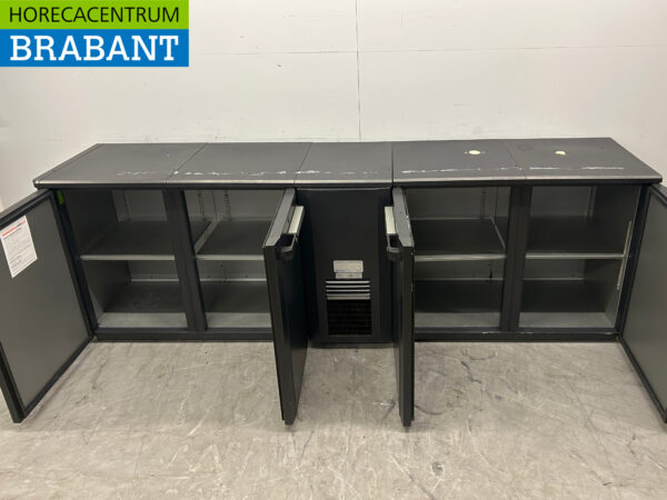 Gamko Backbar Bar Cooler 4 doors 262 cm Catering - Image 4