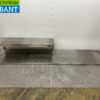 Stainless steel Countertop with Heat Bridge 320 x 75 cm 230V Horeca