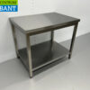 Stainless Steel Work Table Premium-line 100 x 70 x 85 cm Catering - Image 2