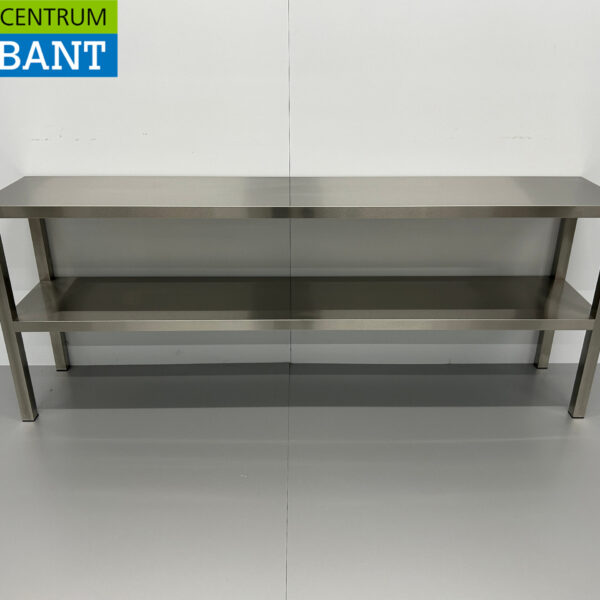 HCB Stainless Steel Double Etagere Bridge 180 x 35 x 70 cm Catering