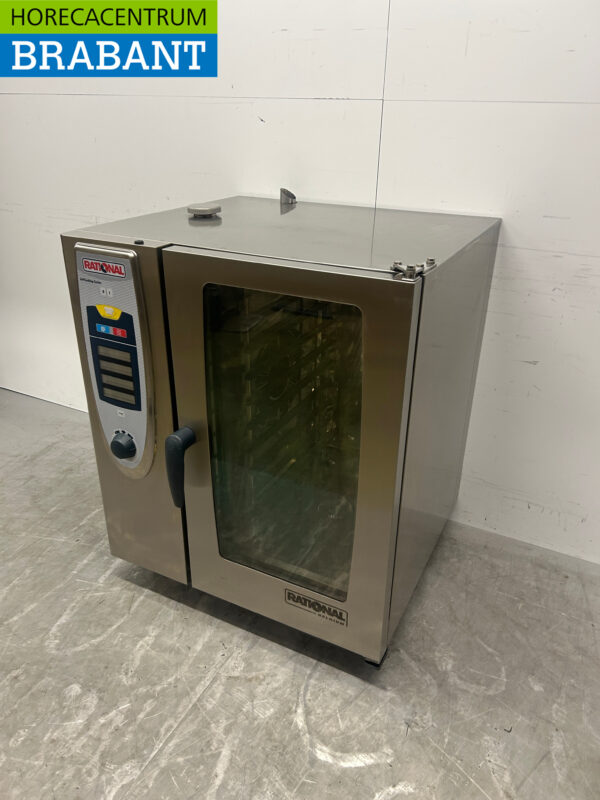 Stainless steel Rational SCC101 SelfCookingCenter Combisteamer Steamer 10 x 1/1 GN/gastronorm 400V Horeca - Image 3