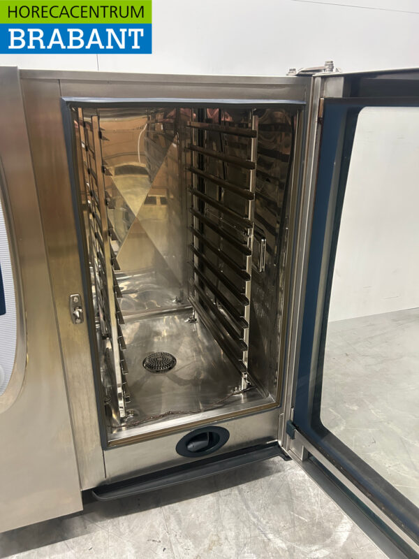 Stainless steel Rational SCC101 SelfCookingCenter Combisteamer Steamer 10 x 1/1 GN/gastronorm 400V Horeca - Image 4
