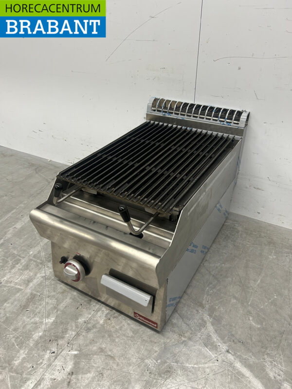 Stainless steel Diamond Lavagrill grill stone grill 40 cm Gas Catering - Image 2