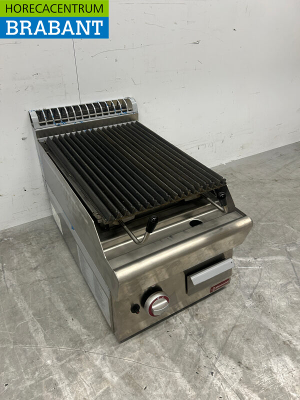 Stainless steel Diamond Lavagrill grill stone grill 40 cm Gas Catering - Image 3