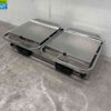 Stainless steel Milan Toast Vitroceramic Double Contact Grill Panini Grill 2 x 230V Horeca - Image 4