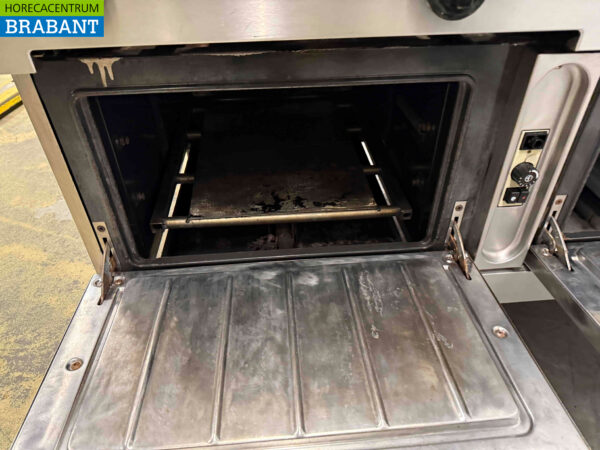 Stainless steel Zanussi 8 burner stove gas stove 160 x 100 cm Horeca - Image 8