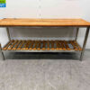 Stainless Steel Work Table 200 x 70 x 87.5 cm Catering
