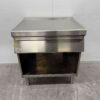 Stainless steel Zanussi Work Unit Neutral Blind unit with drawer 80 cm Hospitality