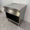 Stainless steel Zanussi Work Unit Neutral Blind unit with drawer 80 cm Hospitality - Image 3