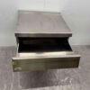 Stainless steel Zanussi Work Unit Neutral Blind unit with drawer 80 cm Hospitality - Image 4