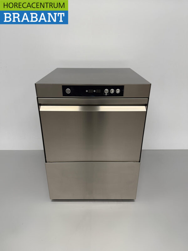 Stainless steel Asber Profi-line Dishwasher Dishwasher with drain pump and soap pumps 230V Horeca