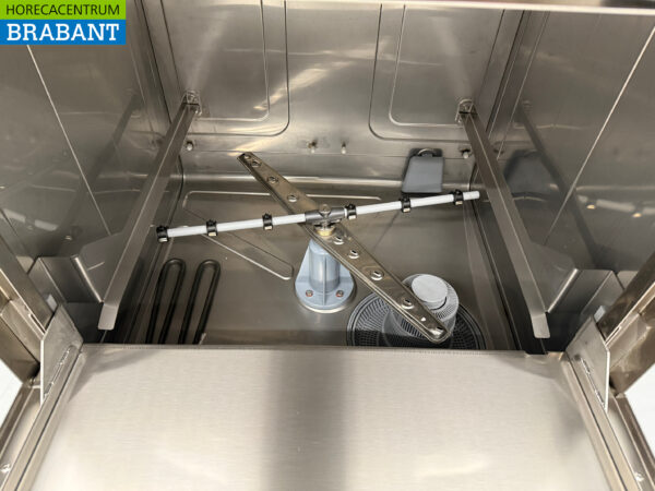 Stainless steel Asber Profi-line Dishwasher Dishwasher with drain pump and soap pumps 400V Horeca - Image 5